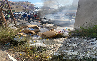 غارة استهدفت سيارة في عين بعال (متداول)