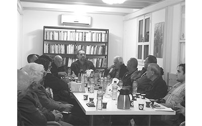 جانب من اللقاء مع مكرم رباح