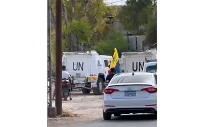 اعتراض دورية للـ«اليونيفل» في صدّيقين (موقع بنت جبيل)