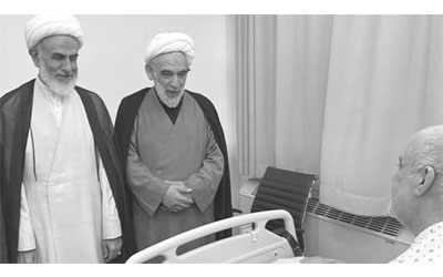 السفير الايراني في أول صورة له بعد تفجيرات البايجر