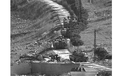 القوات الإسرائيلية في أطراف بنت جبيل