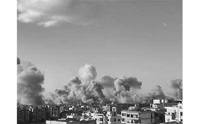 حزام ناري يستهدف ضاحية بيروت الجنوبية