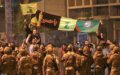 حضور لـ«حركة أمل» و«حزب الله» في مواجهة ثورة 17 تشرين (سكاي نيوز) 