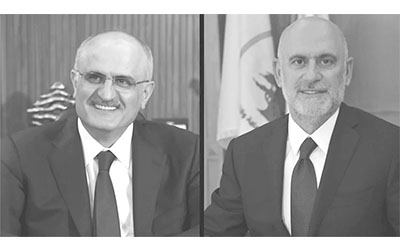 الوزير يوسف فنيانوس والوزير علي حسن خليل، المصدر: موقع إيران واير