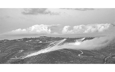 القصف الفسفوري على جنوب لبنان، المصدر: لبنان 24