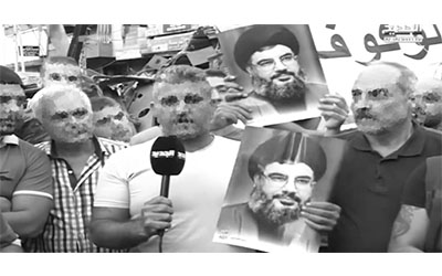 لحظة الاعتذار بعد شتم الأمين العام لحزب الله، المصدر: قناة الجديد